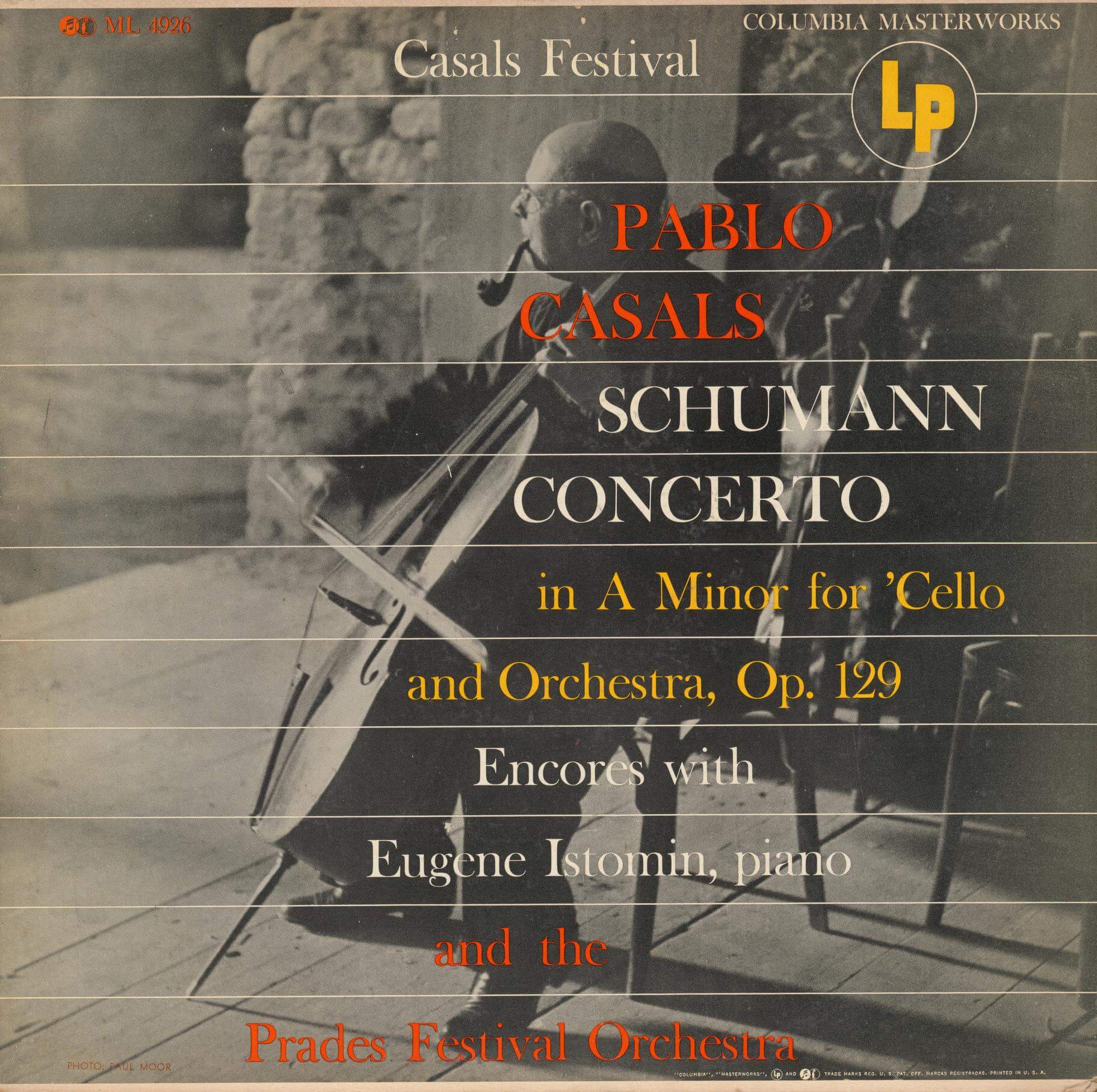 pablo casals – schumann – concerto for cello in A minor